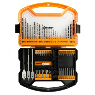 Set biti, tubulare si burghie, 62 piese ROTOR RBB62 - Img 1
