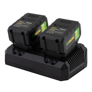 Suflanta pe acumulator PARTNERPRO PP8A519 , 2x20V 4Ah, 1 incarcator dublu, 9000-19000 RPM, 55 m/s - Img 10