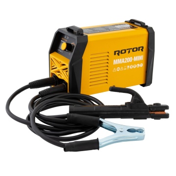 Aparat de sudura LCD Color ROTOR MMA200-MINI, 200 A - Img 2