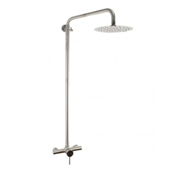 Coloana de dus Mixxus EKA-003-J, 120 cm baterie si para, monocomanda, furtun flexibil