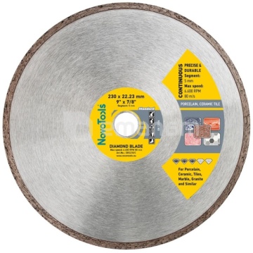 DISC DIAMANTAT Standard 230x7x22.23 Segmentat NovoTools