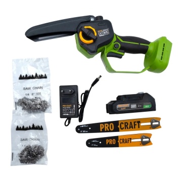 Fierastrau cu lant si acumulator PKA45, Brushless , Ungere lant - Img 2