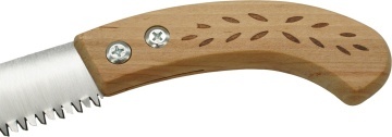 Fierăstrău manual 270 mm cu mâner din lemn ROTOR - Img 3