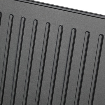 Gratar electric BÖHM HOME BEGM100S, 1000 W, placi reversibile grill / plane, deschidere 180° - Img 4
