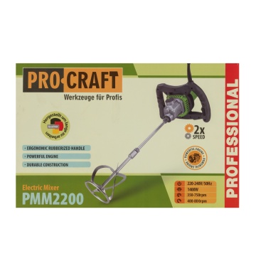 Mixer pentru mortar 1400 W, 800 rot/min, PMM2200 PROCRAFT - Img 3