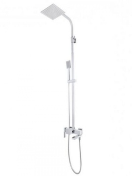 MIXXUS PREMIUM FRANCO 009-J baterie baie cu coloana de dus din alama - Img 6
