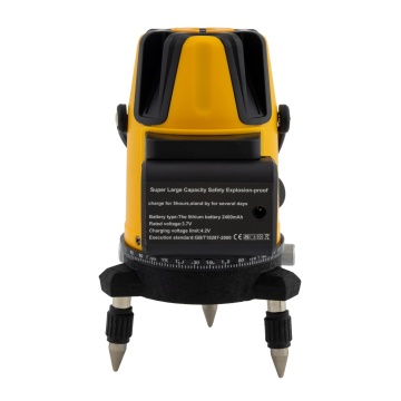 Nivela Laser cu 2 acumulatori, ROTOR RLE-3D, 3 Linii, ±2 mm/5m, 40 m, Timp de Nivelare ≤ 5s - Img 4