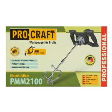PMM2100 mixer PROCRAFT,produsul contine taxa timbru verde 2.5 Ron, 5.2 kg - Img 4