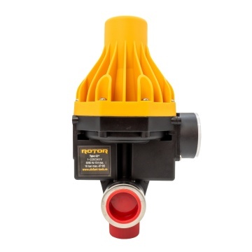 Prescontrol automat cu manometru pentru pompă de apă ROTOR RWPC-3, 1100W 1.5bar - Img 3