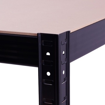 Raft de colț negru 70x45x150 cm pentru depozitare ROTOR - Img 3