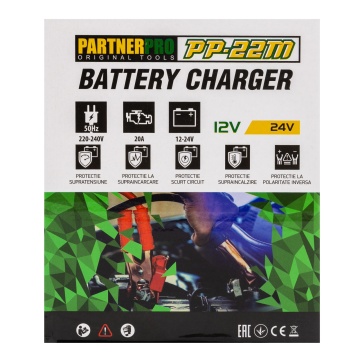 Redresor auto, 12/24 V, 220 V, PARTNER PRO PP-22M - Img 7