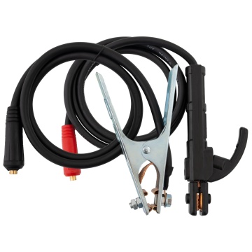 Set cablu cu cleste de sudura cablu cu cleste de masa, 12 mm, 300A, Rotor