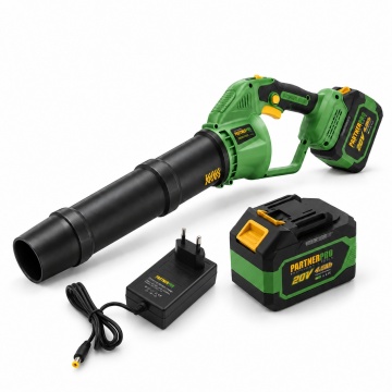 Suflanta aer frunze cu acumulator, PARTNERPRO PP-SB4.5A , 20V/4,5 Ah, Motor Brushless, variator de turatie, 45 m/s