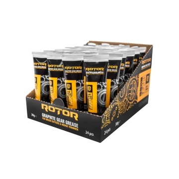 Vaselina grafitata pentru reductor motocoasa si foarfeca de gard viu ROTOR 30g, bax 24 bucati - Img 2