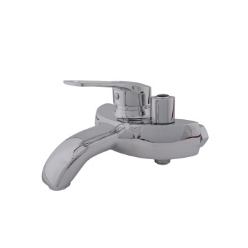 WAVE Z 09 – Baterie cadă monocomandă din zinc cu pară de duș FLOW