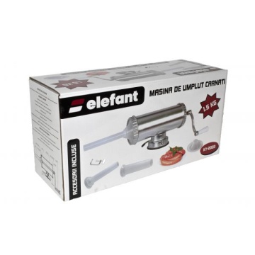 Aparat de Facut Carnati Elefant KY2003, 1.5 kg, inox, Orizontal 3 palnii - Img 5