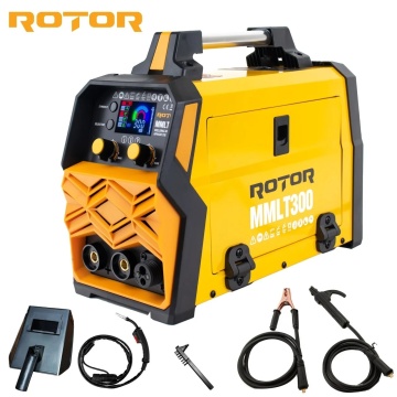 Aparat de Sudură cu Sarma si Electrozi, Rotor MMLT-300 | 300A | MIG/MMA/LIFT TIG | Performanță și Precizie pentru Orice Proiect! 🔥 - Img 1