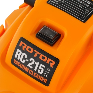 Aspirator industrial umed-uscat, 600W, 6 L ROTOR RC-215 - Img 6