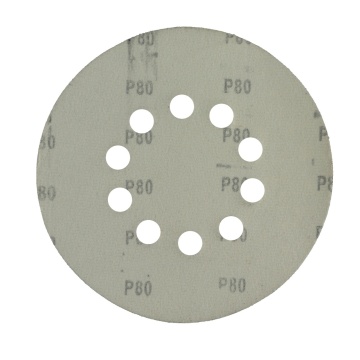 Disc abraziv pentru slefuitor cu excentric KD225.80 PROCRAFT (Set 10 buc) Diametru: 225 mm Granulatie: P80 - Img 3