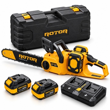 Drujba pe Acumulator ROTOR RBS1601, 20V, 4Ah, Brushless, sina 40 cm, 26 m/s, 2 acumulatori incluse