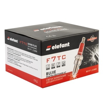 F7TC Bujie pentru motoare 4T, 170P, M14*1.25MM, Elefant - Img 4