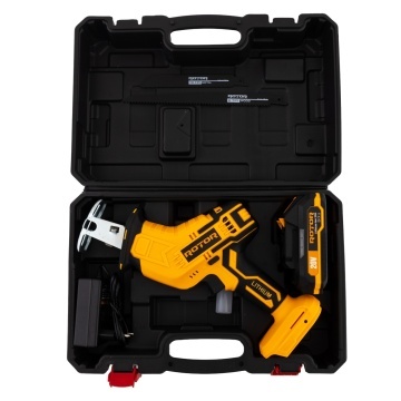 Fierăstrău tip sabie cu acumulator R-FS2A 20V / 2Ah, Brushless, cu acumulator si 3 X LAME - Img 4