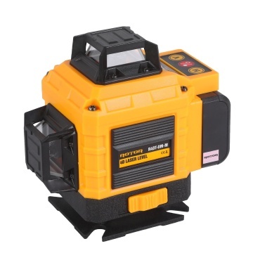 Nivela laser cu trepied, display LCD si 2 acumulatori, 4D ROTOR R4DT-DM-M, laser verde, 16 linii, proiectie 4 x 360° - Img 4