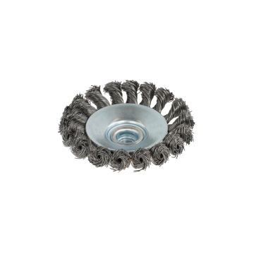 Perie de sarma conica cu noduri ROTOR 100mm M14 - Img 2