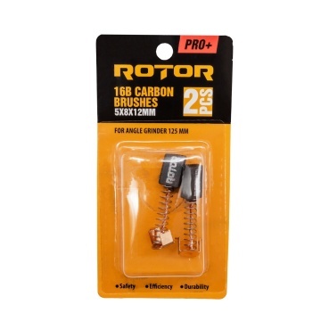 Perii de carbune ROTOR 16B pentru flex 125, 5 x 8 x 12 mm, set 2 bucati - Img 3