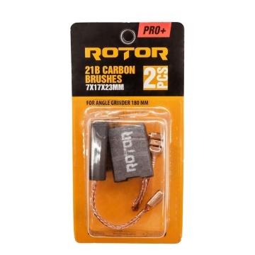 Perii de carbune ROTOR 21B pentru flex 180, 7 x 17 x 23 mm, set 2 bucati - Img 3
