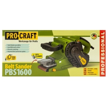 PROCRAFT PBS1600, aparat de slefuit ,taxa timbru verde 2.5 Ron,3.7kg - Img 9