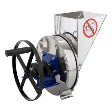 Razatoare fructe Vinita, manuala fulie atasare motor, Tamburcuva inox - Img 2