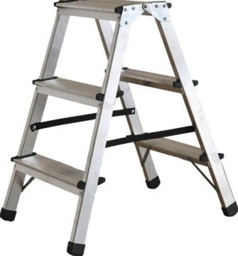 Scara cu doua trepte duble din aluminiu KMH1203