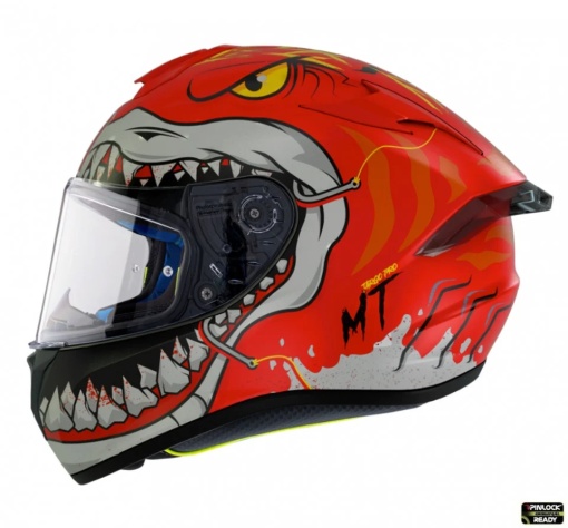Casca integrala MT Targo Pro Sharky C5 rosu mat – tip MT-V-14
