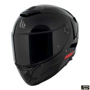 Casca integrala MT Thunder 4 SV A1 negru lucios (ochelari soare integrati) - tip viziera MT-V-28B - Img 2
