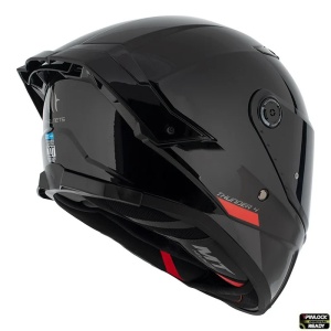 Casca integrala MT Thunder 4 SV A1 negru lucios (ochelari soare integrati) - tip viziera MT-V-28B - Img 3