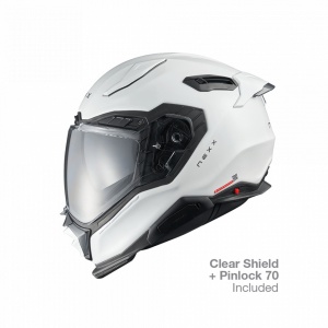 Casca moto NEXX X.WST3 Plain White Pearl (pinlock inclus) - Img 1