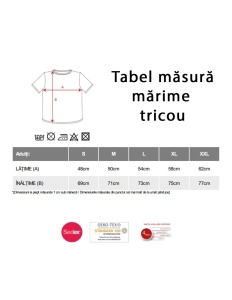 Tricou personalizat albastru "Suflete Pe Doua Roti" - Clasic Logo - Img 5