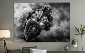 Tablou Canvas Putere în Mișcare – Seria Black Edition - Img 5