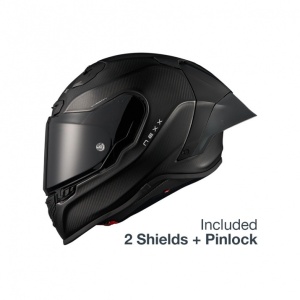 Casca moto NEXX X.R3R Zero Pro 2 Carbon Black (pinlock inclus) - Img 1
