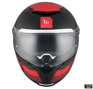 Casca integrala MT Thunder 4 SV R25 B35 rosu lucios - Img 1