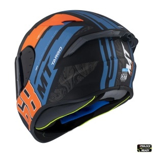 Casca integrala MT Targo Pro Welcome D4 portocaliu fluor mat – tip MT-V-14 - Img 4