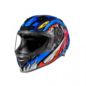 Casca moto integrala X.R3R Zorga albastru (pinlock inclus) - Img 2