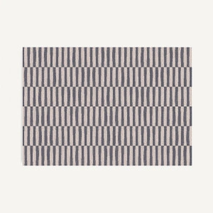 Covor gri, din viscoză și lână, 200x295 cm, EITZAGA