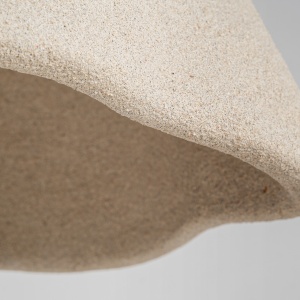 Lustra, culoare crem, din rasina, stil contemporan, 95x65x48 cm, LIESSEL