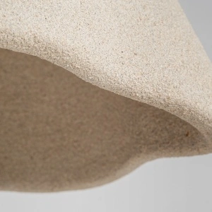 Lustra, culoare crem, din rasina, stil contemporan, 95x65x48 cm, LIESSEL
