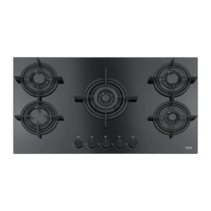Plită pe gaz FRANKE MYTHOS FHCR 905 4G TC HE BK C NERO