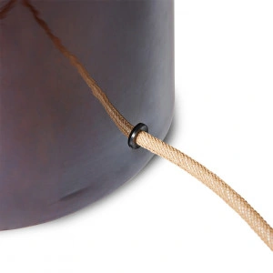 Bază pentru lampadar maro din ceramică, XL - 21,5x21,5x88,5cm - Img 3