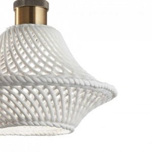 Lustra Lugano Ceramic sp1 d21 white - Img 3