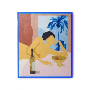 Tablou multicolor, 107x127 cm, "Catch my drift"